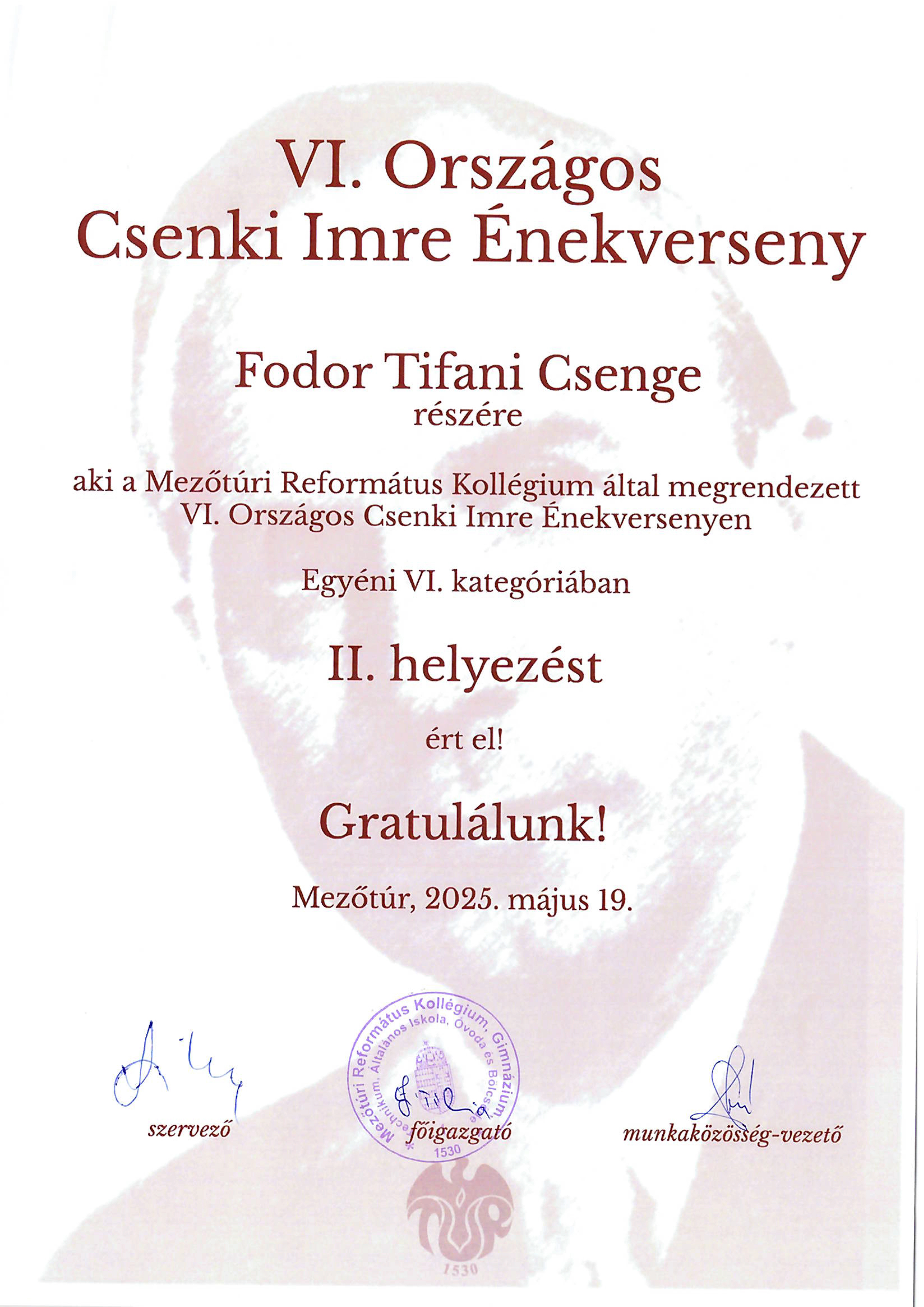 oklevél