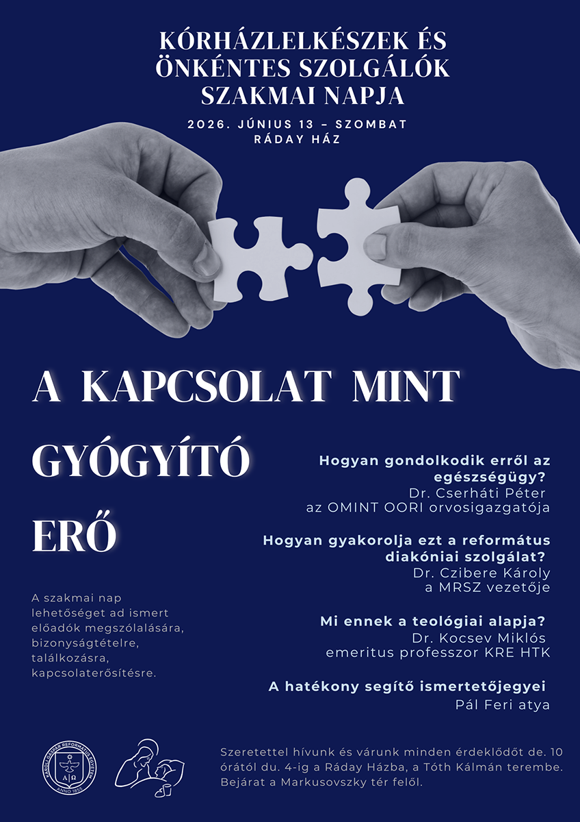 Kórházlelkész szakmai plakát